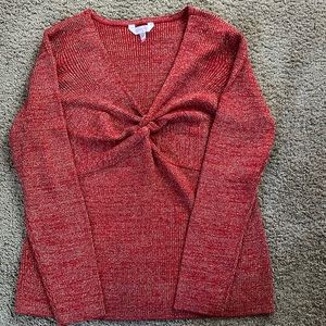 Red and Gold sweater
